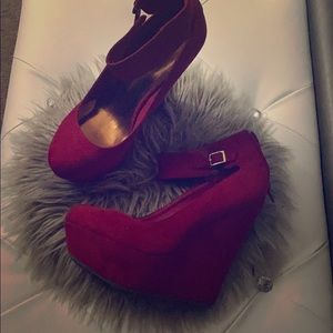 Red rouge heels
